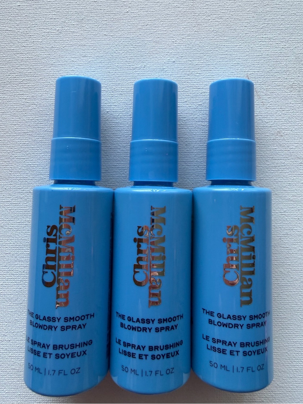 The Glassy Smooth Blowdry Spray x 3